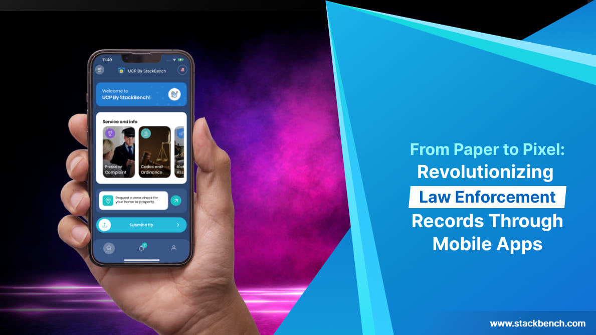 From Paper to Pixel: Revolutionizing Law Enforcement Records Through Mobile Apps