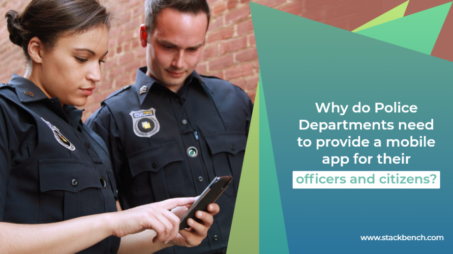 StackBench team members discussing latest law enforcement technology trends