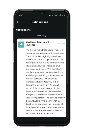 Wellness app