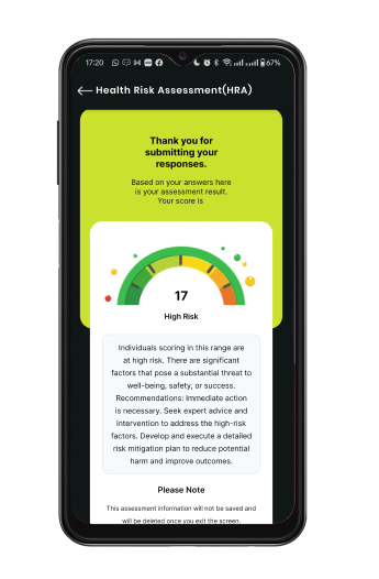 Wellness app